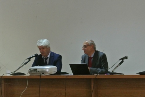 Direttore Ufficio Scolastico Regione Marche Dott. Marco Ugo Filisetti e Prof. Franco Marini